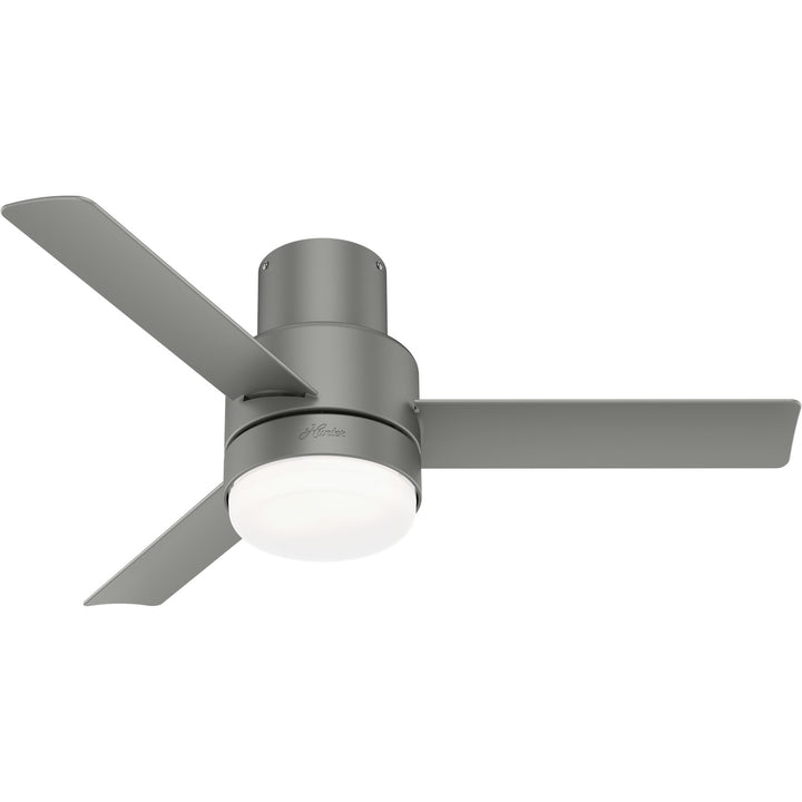 Hunter Fan Gilmour 44" Flushmount Ceiling Fan with 20W LED and Remote