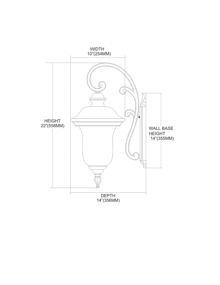 ELK Home Two Light Outdoor Wall Sconce