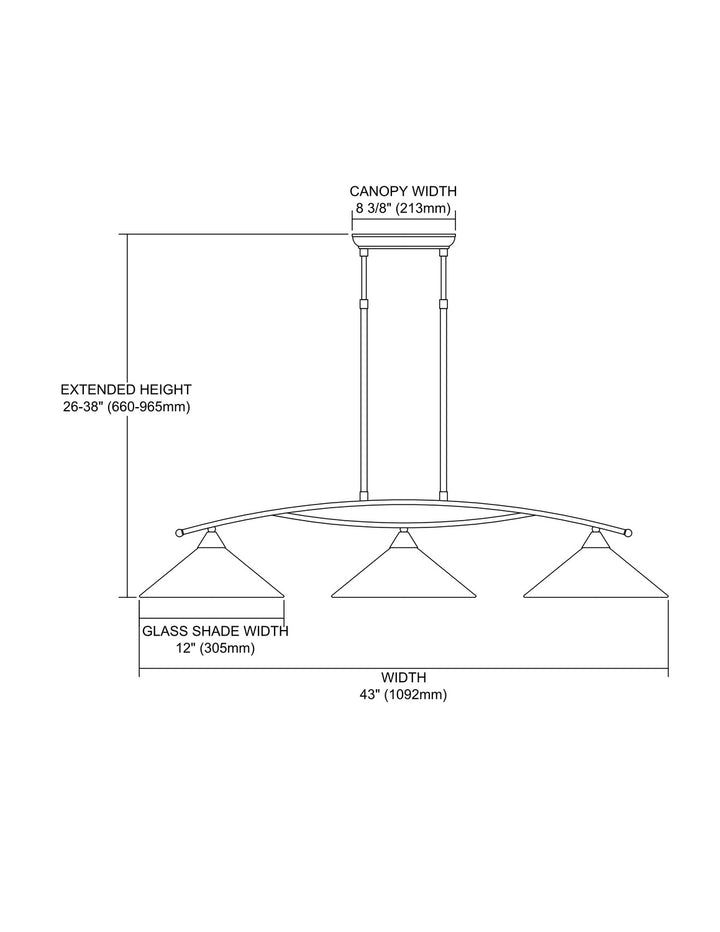 ELK Home LED Linear Chandelier