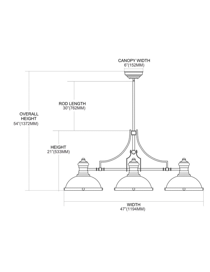 ELK Home LED Linear Chandelier