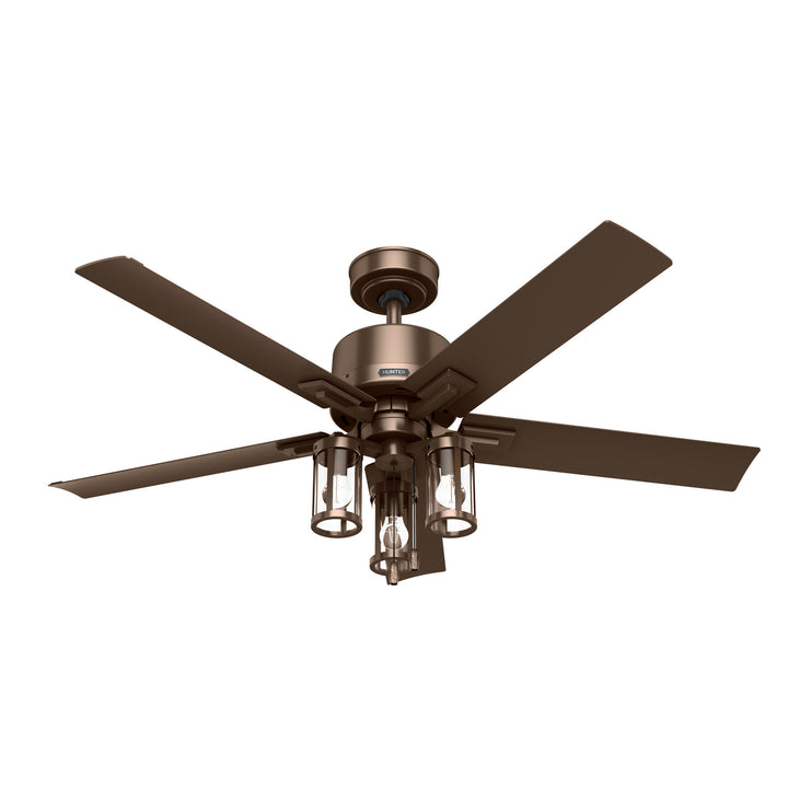 Hunter Fan Lawndale 52" Outdoor Pull Chain Ceiling Fan with 14W LED