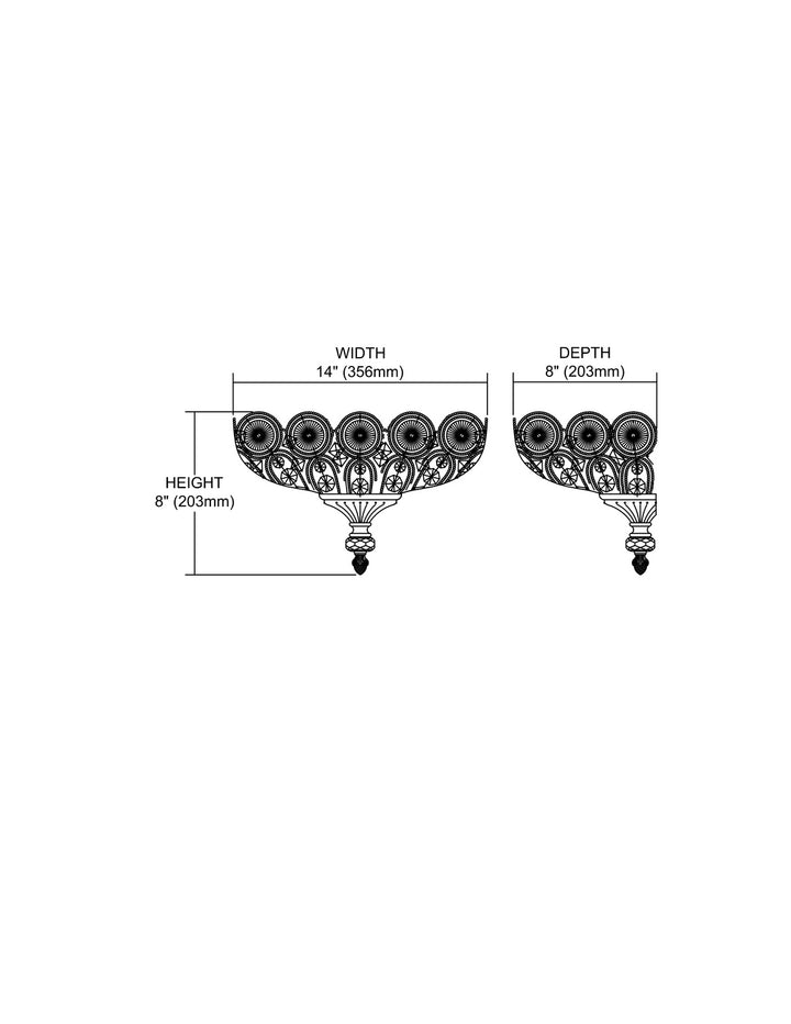 ELK Home Two Light Wall Sconce