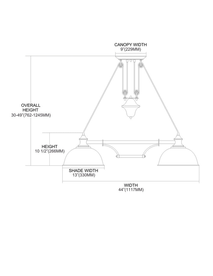 ELK Home LED Linear Chandelier