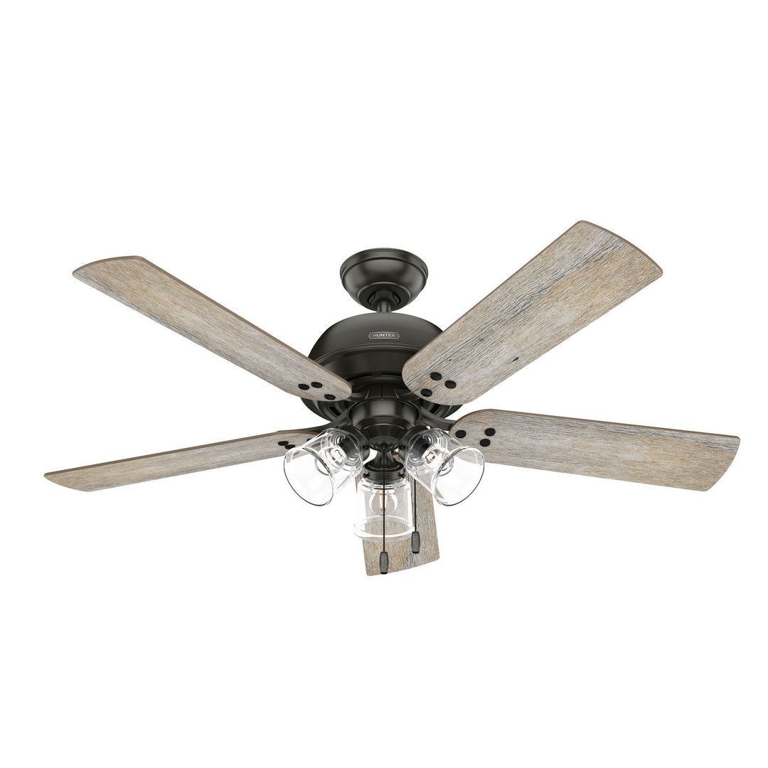 Hunter Fan Shady Grove 52" Indoor Pull Chain Ceiling Fan with 13W LED