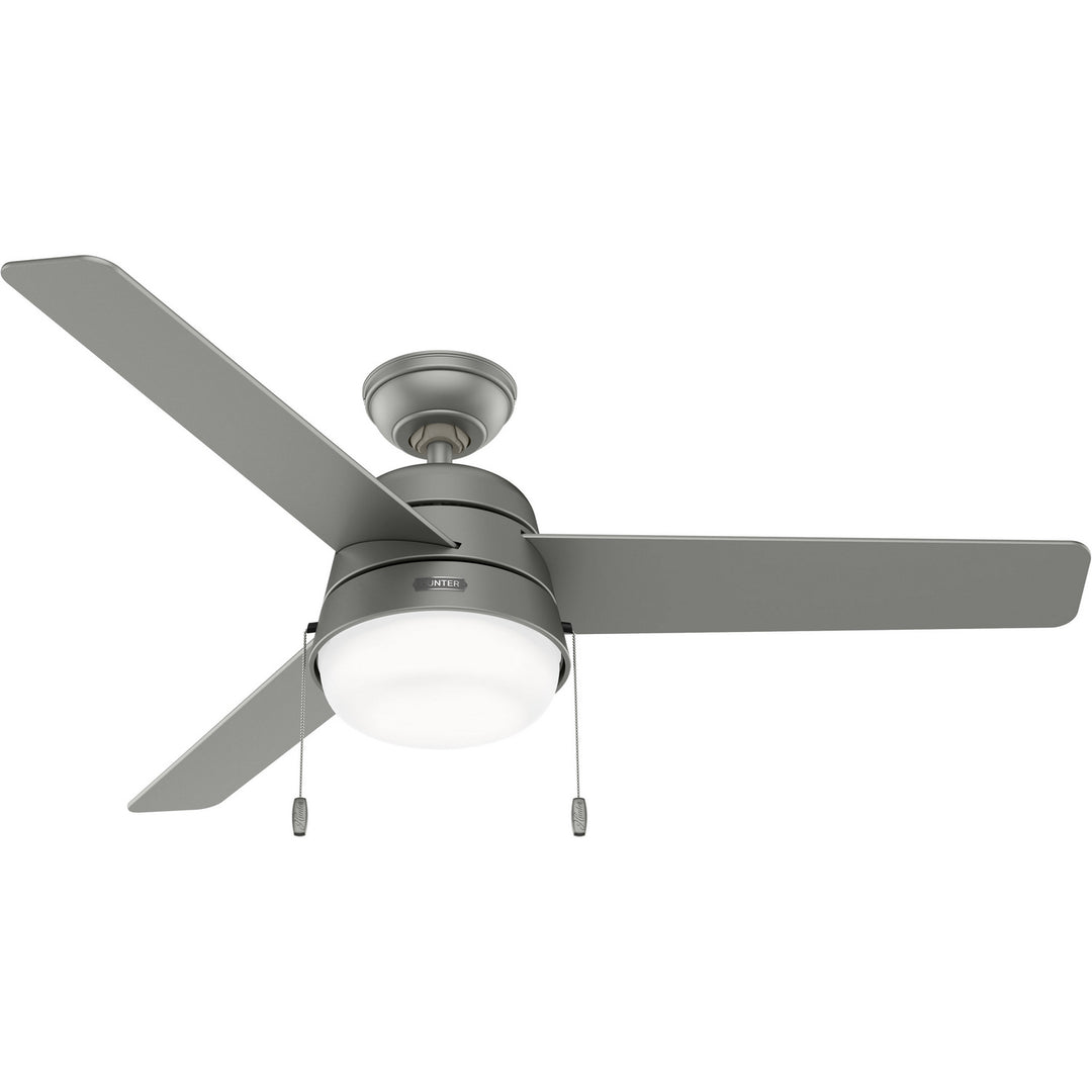 Hunter Fan Aker 52" Indoor/Outdoor Pull Chain Ceiling Fan with 18W LED