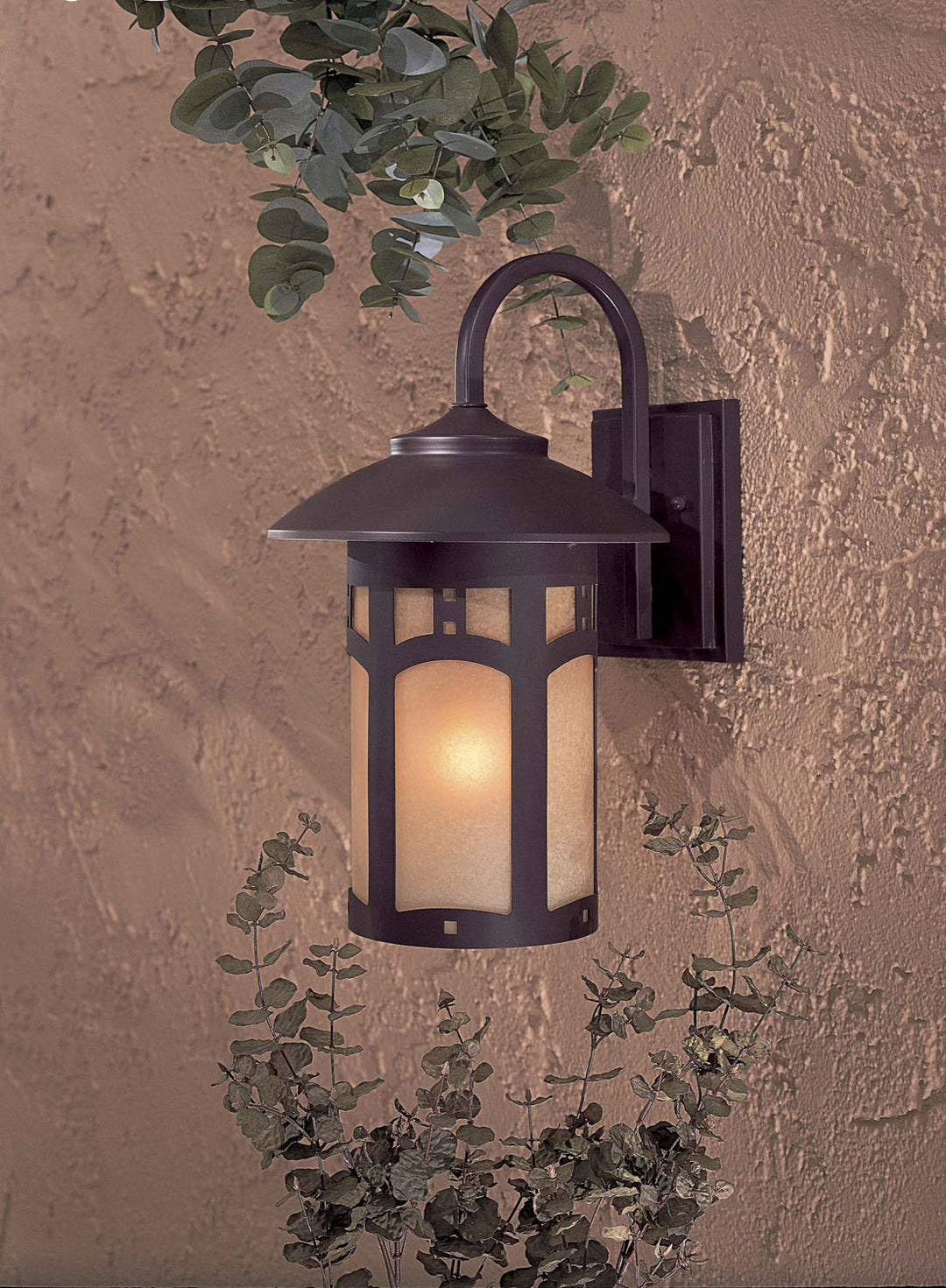 Minka Lavery Harveston Manor One Light Wall Mount in Dorian Bronze