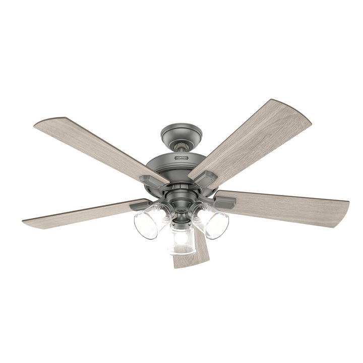 Hunter Fan Crestfield 52" Ceiling Fan with 21W LED and Remote