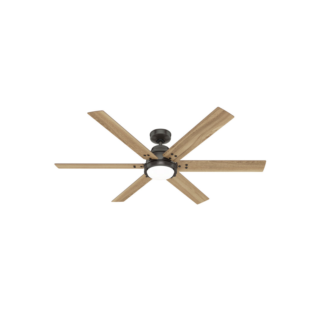 Hunter Fan Gravity Smart Ceiling Fan with 24W LED and Remote