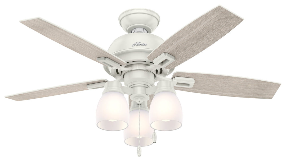 Hunter Fan Donegan Indoor Pull Chain Ceiling Fan with 27W LED