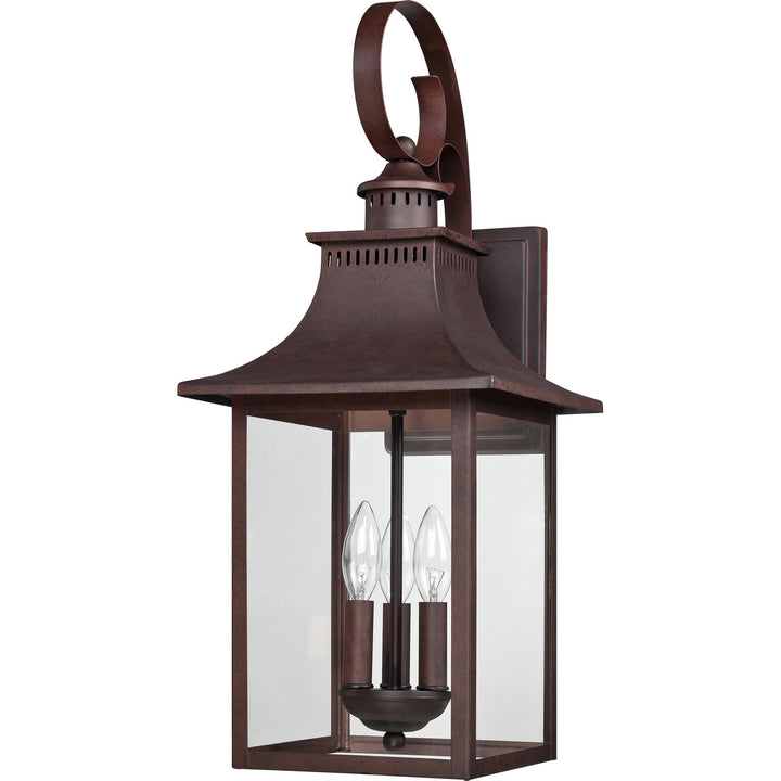 Quoizel Three Light Outdoor Wall Lantern