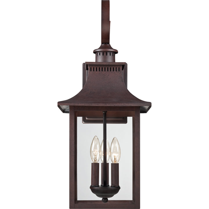 Quoizel Three Light Outdoor Wall Lantern