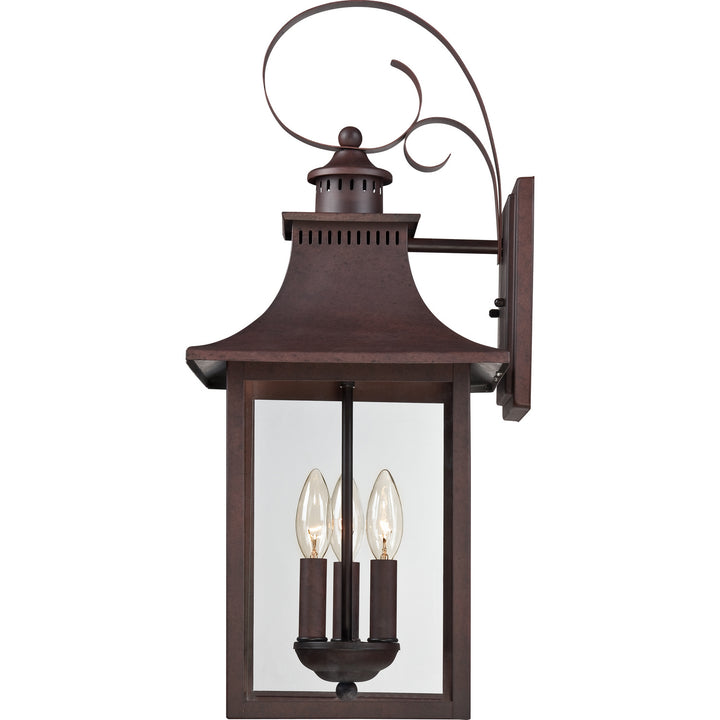 Quoizel Three Light Outdoor Wall Lantern