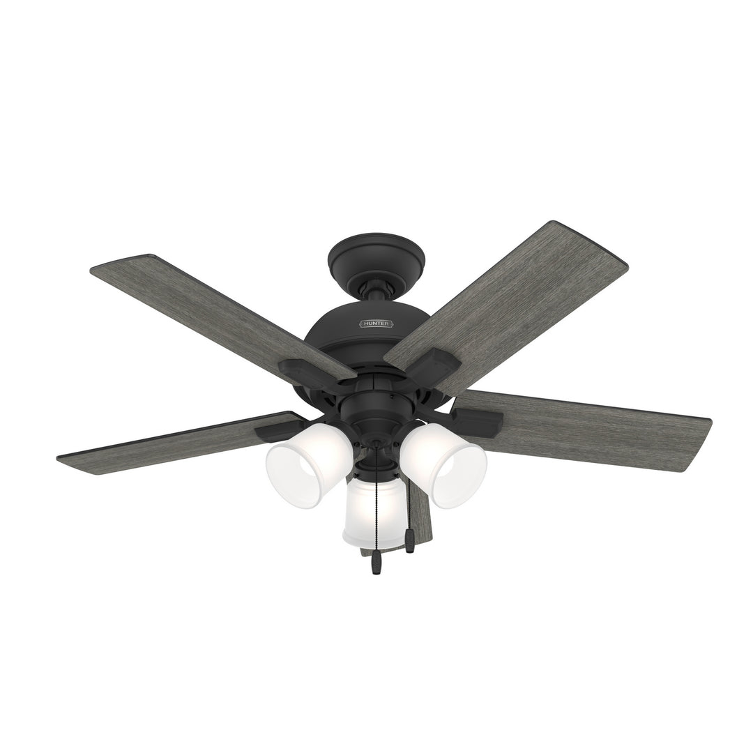 Hunter Fan Crystal Peak 44" Pull Chain Ceiling Fan with 21W LED