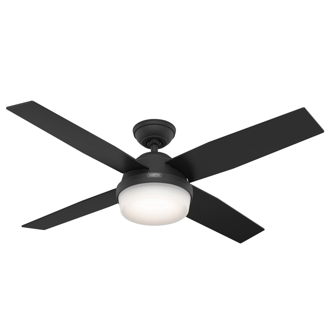 Hunter Fan Dempsey Indoor Ceiling Fan with 18W LED and Remote