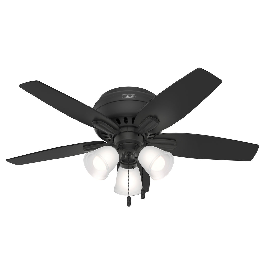 Hunter Fan Newsome 42" Flushmount Pull Chain Ceiling Fan with 27W LED