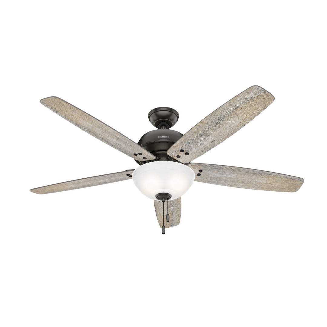 Hunter Fan Reveille 60"  Indoor Pull Chain Ceiling Fan with 27W LED