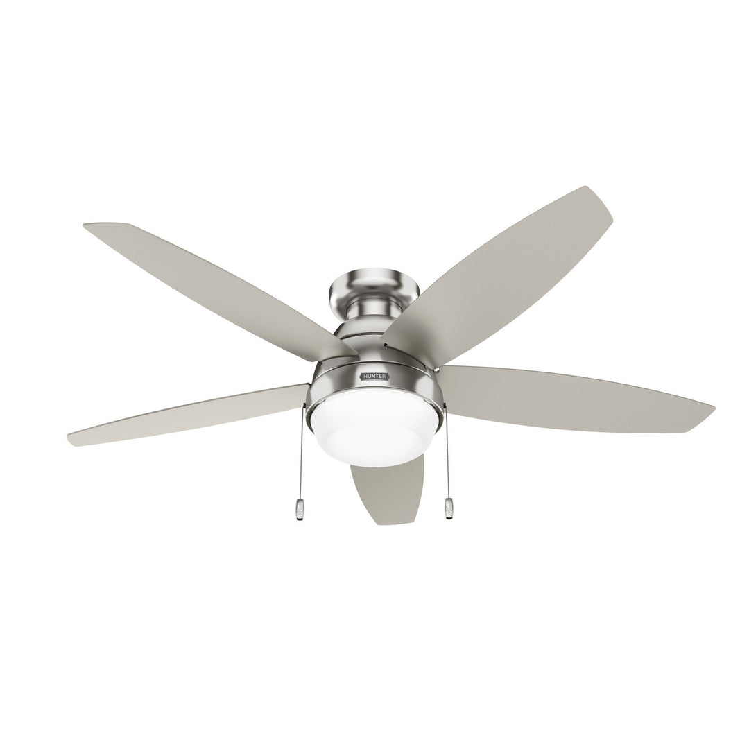 Hunter Fan Lilliana Flushmount Pull Chain Ceiling Fan with 14W LED