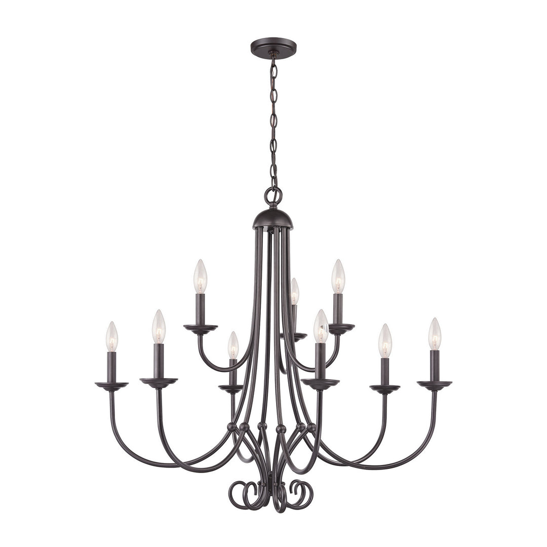 ELK Home Nine Light Chandelier