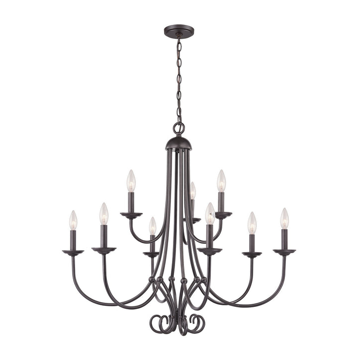 ELK Home Nine Light Chandelier