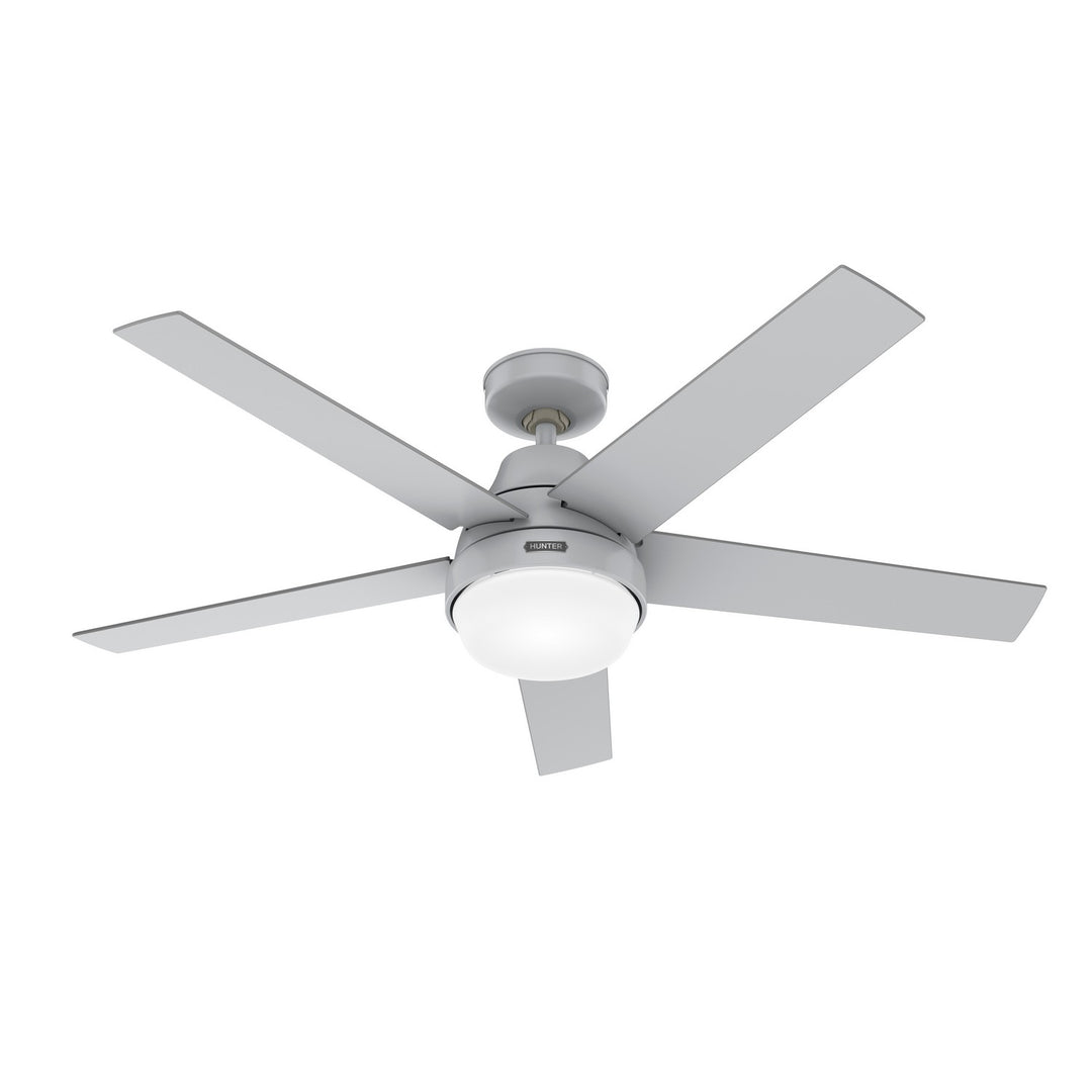 Hunter Fan Aerodyne 52" Smart Ceiling Fan with 18W LED and Remote