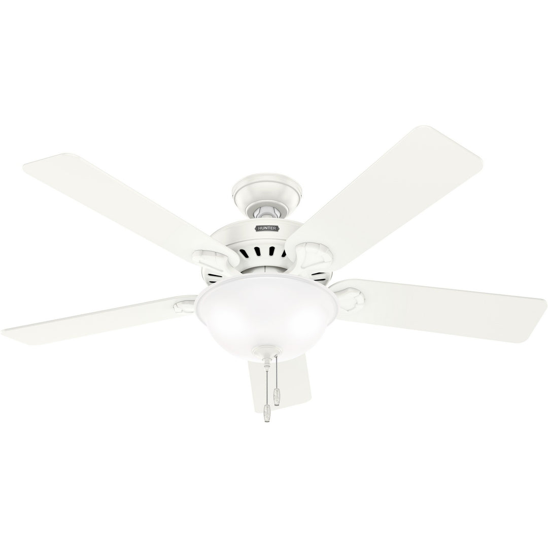 Hunter Fan Pro's Best 52" Indoor DC Pull Chain Ceiling Fan with 18W LED