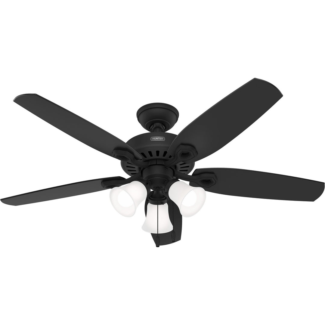 Hunter Fan Builder Plus 52" Pull Chain DC Ceiling Fan with 21W LED