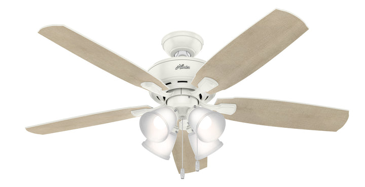 Hunter Fan Amberlin 52" Pull Chain Ceiling Fan with 6.5W LED Light Kit