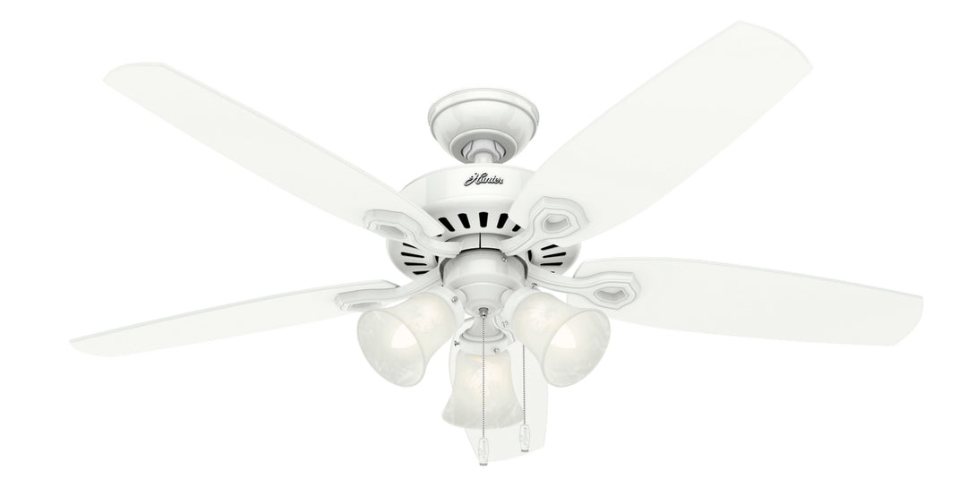 Hunter Fan Builder Plus 52" Pull Chain Ceiling Fan with 21W LED