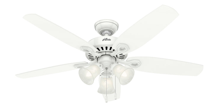 Hunter Fan Builder Plus 52" Pull Chain Ceiling Fan with 21W LED