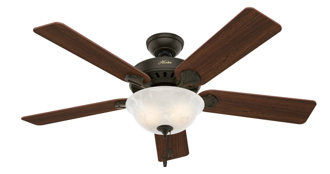 Hunter Fan Pro's Best 52" Pull Chain Ceiling Fan with 18W LED