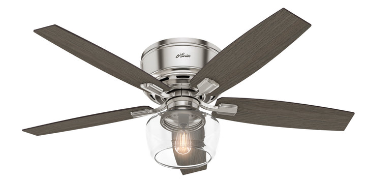 Hunter Fan Bennett Flushmount Ceiling Fan with 5W LED and Remote