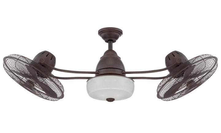 Craftmade Bellows II 48" I Rotating Ceiling Fan with LED and Wall and Remote Control