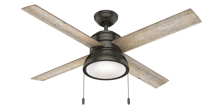 Hunter Fan Loki Pull Chain Ceiling Fan with 18W LED