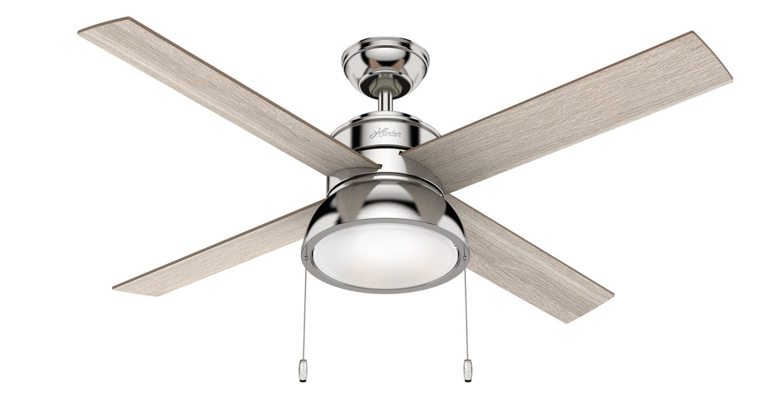 Hunter Fan Loki Pull Chain Ceiling Fan with 18W LED