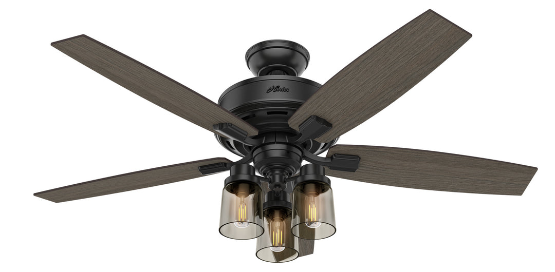 Hunter Fan Bennett Ceiling Fan with 3lights 11W LED and Remote