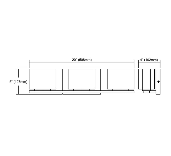 ELK Home Three Light Vanity