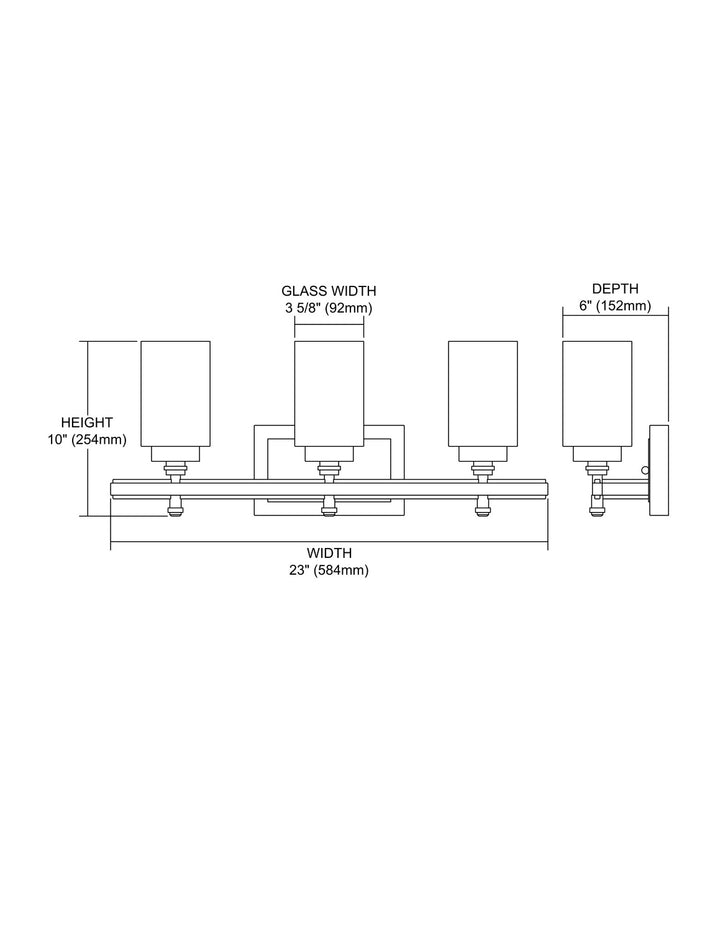 ELK Home Three Light Vanity