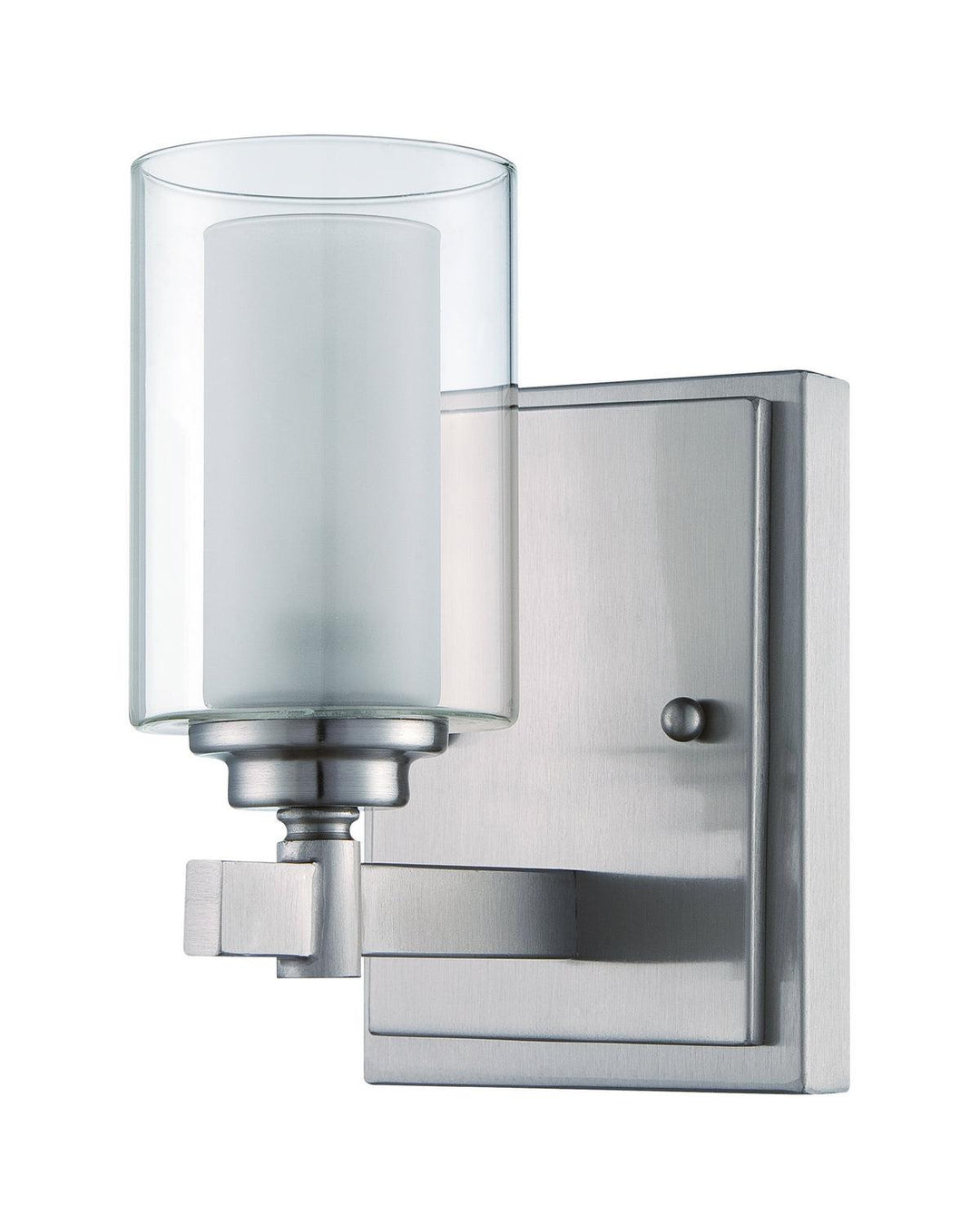 Celeste One Light Wall Sconce in Brushed Polished Nickel