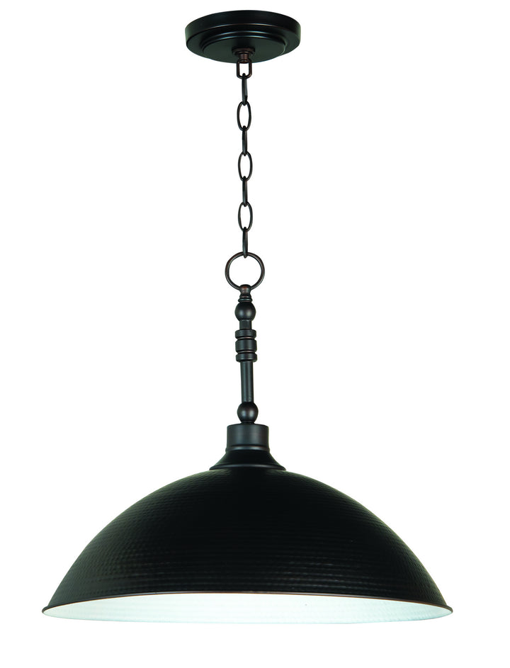 Timarron One Light Pendant in Aged Bronze Brushed