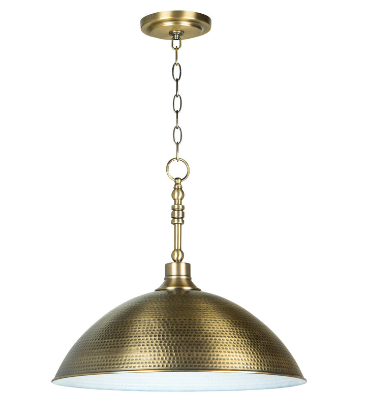 Timarron One Light Pendant in Legacy Brass