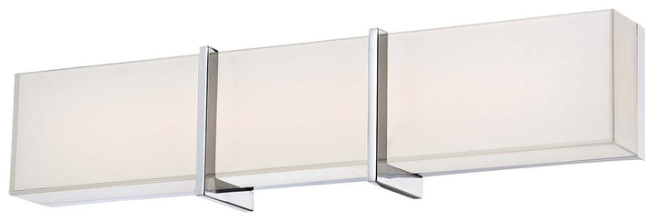 Minka Lavery High Rise LED Bath in Chrome