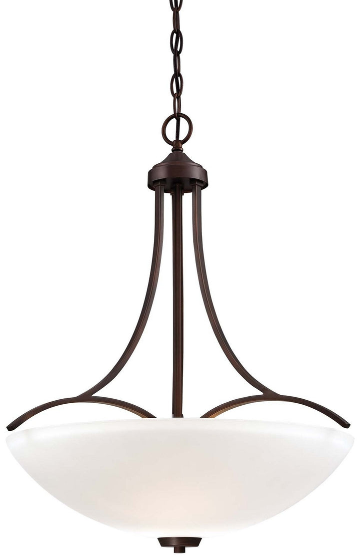 Minka Lavery Overland Park Three Light Pendant in Vintage Bronze