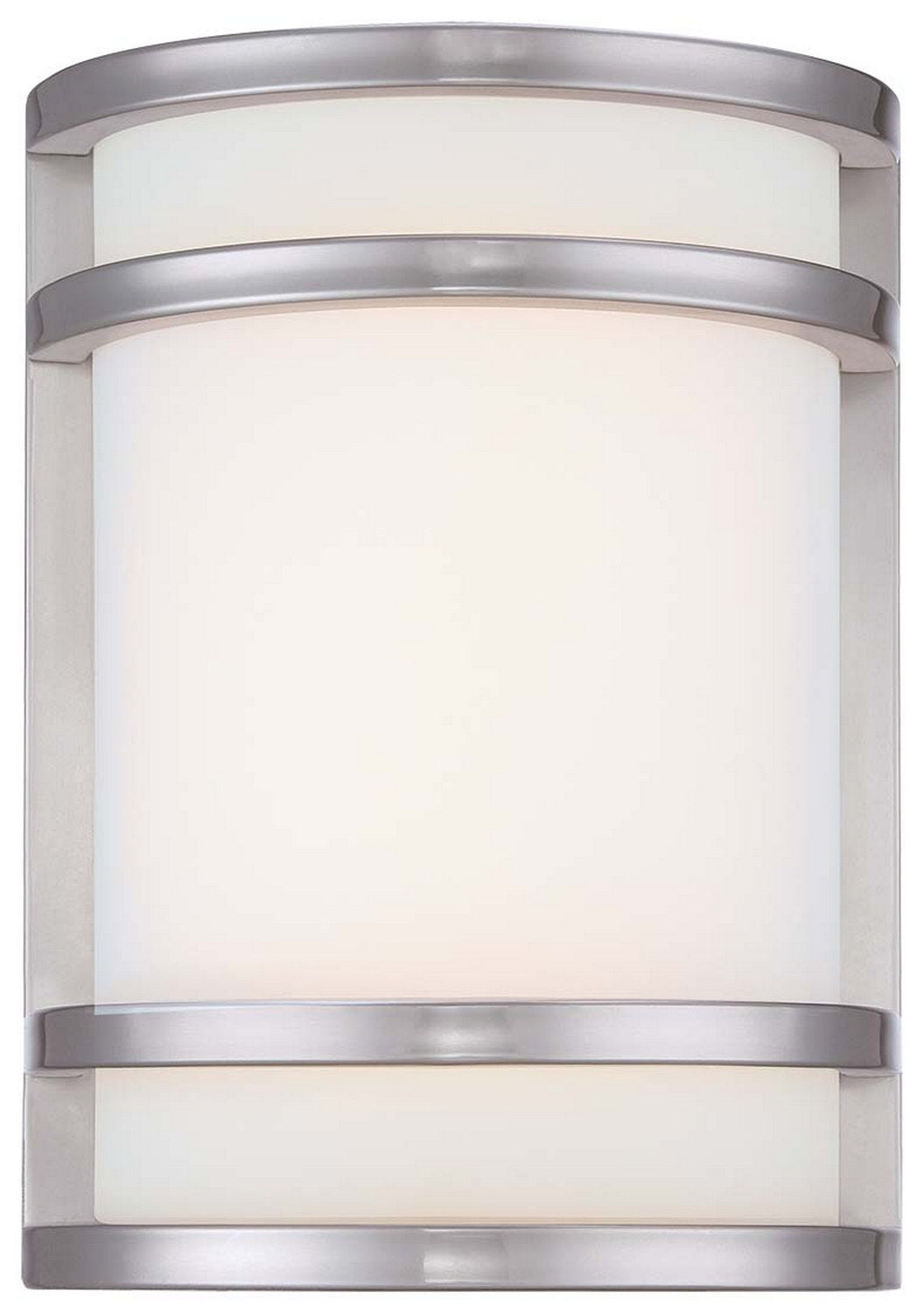 Minka Lavery Bay View LED Outdoor Pocket Lantern in Brushed Stainless Steel