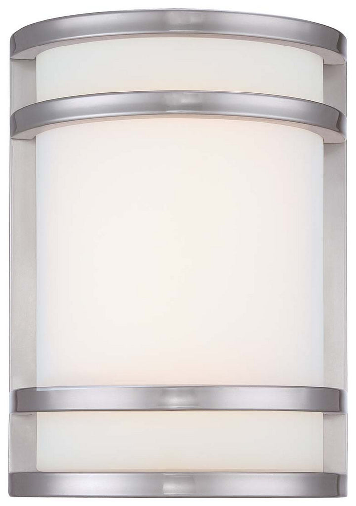 Minka Lavery Bay View LED Outdoor Pocket Lantern in Brushed Stainless Steel