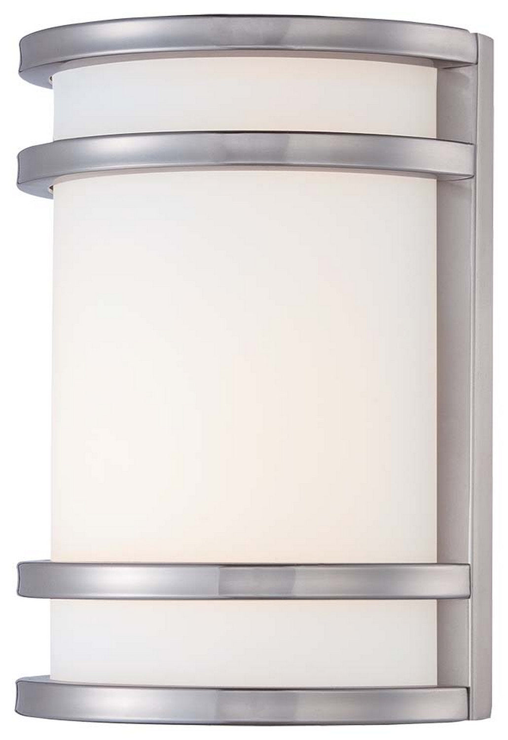 Minka Lavery Bay View LED Outdoor Pocket Lantern in Brushed Stainless Steel