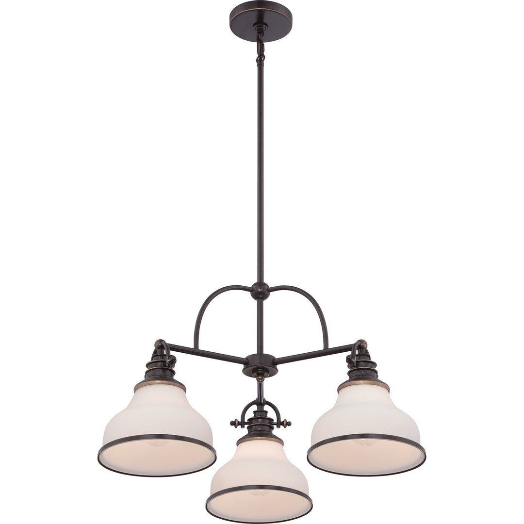 Quoizel Three Light Chandelier