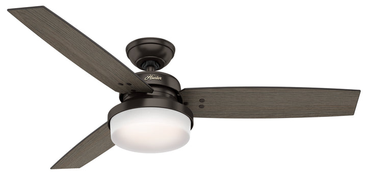 Hunter Fan Sentinel 52" Indoor Ceiling Fan with 18W LED Remote