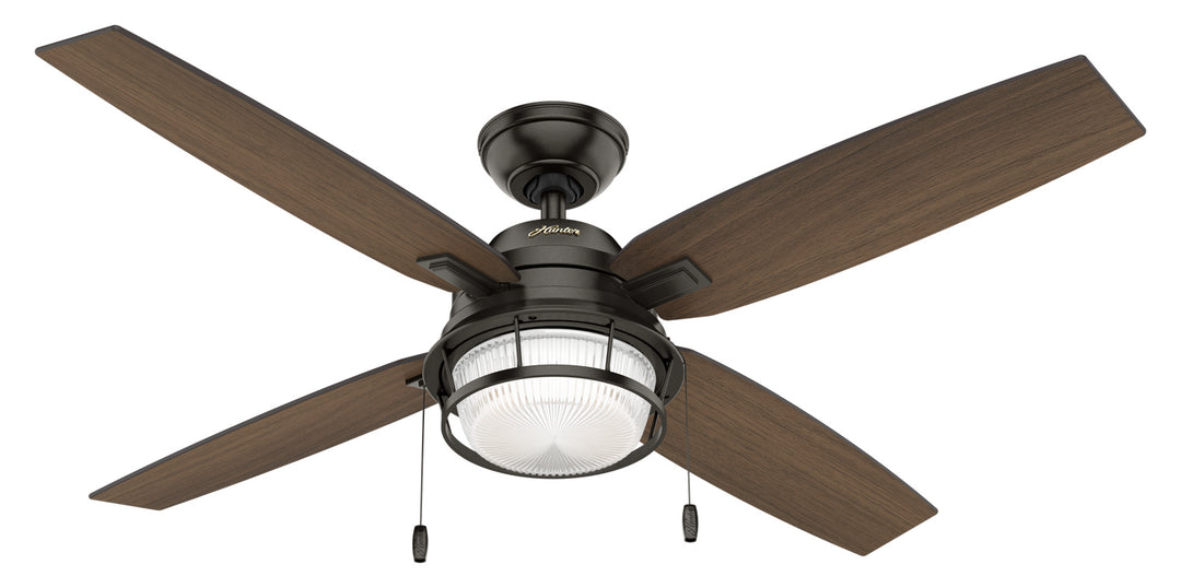 Hunter Fan Ocala 52" Indoor/Outdoor Pull Chain Ceiling Fan with 18W LED