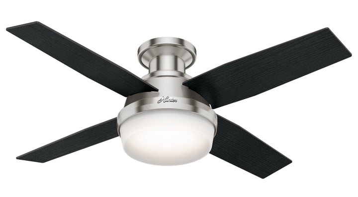 Hunter Fan Dempsey 44" Flushmount Ceiling Fan with 19W LED and Remote