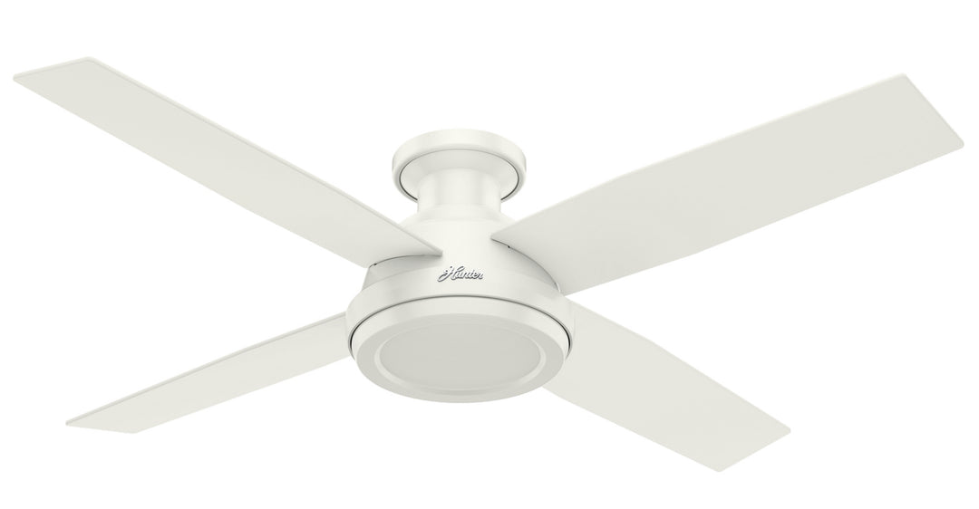 Hunter Fan Dempsey 52" Flushmount Ceiling Fan with Remote